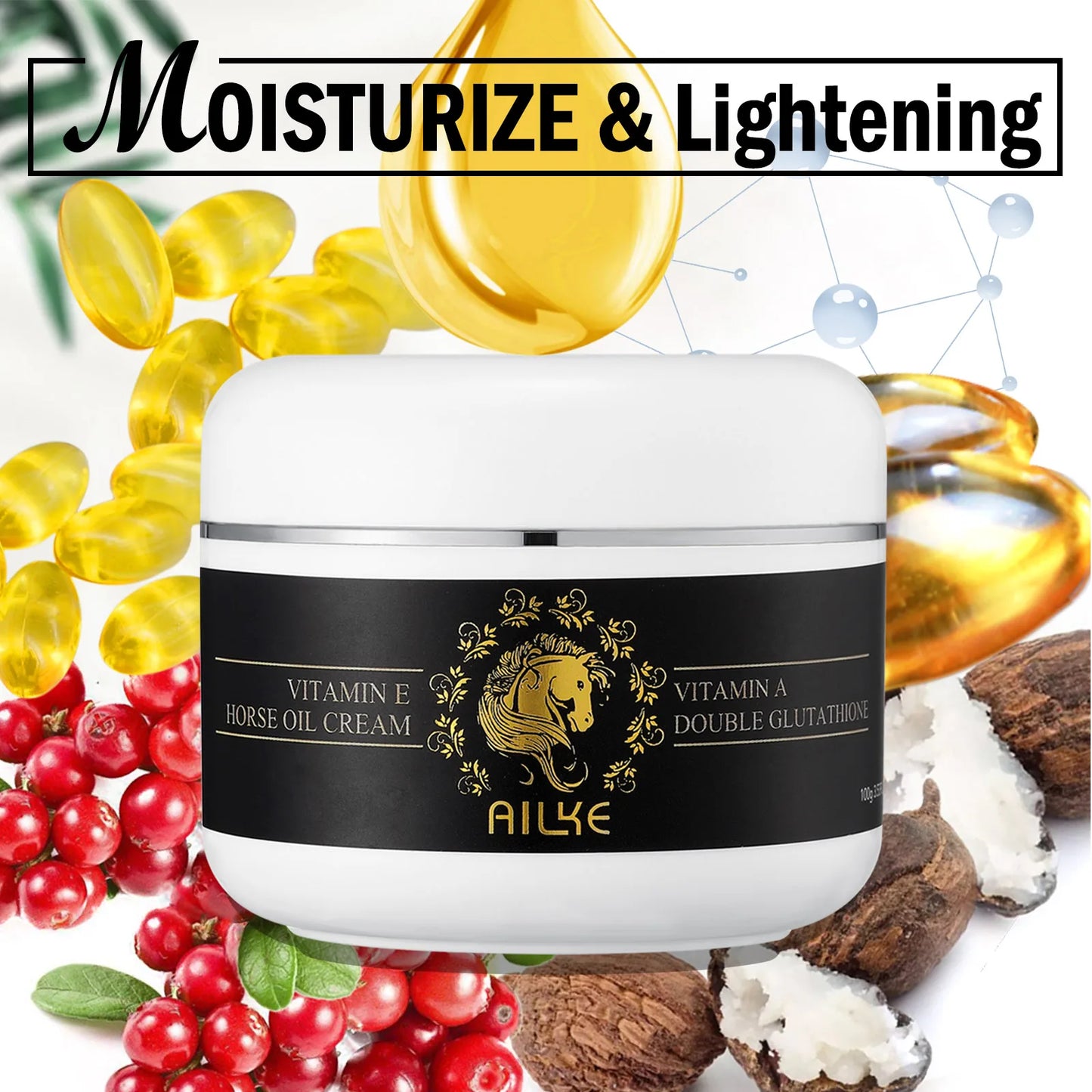 AILKE Lightening And Nourishing Cream For Normal To Dry Skin