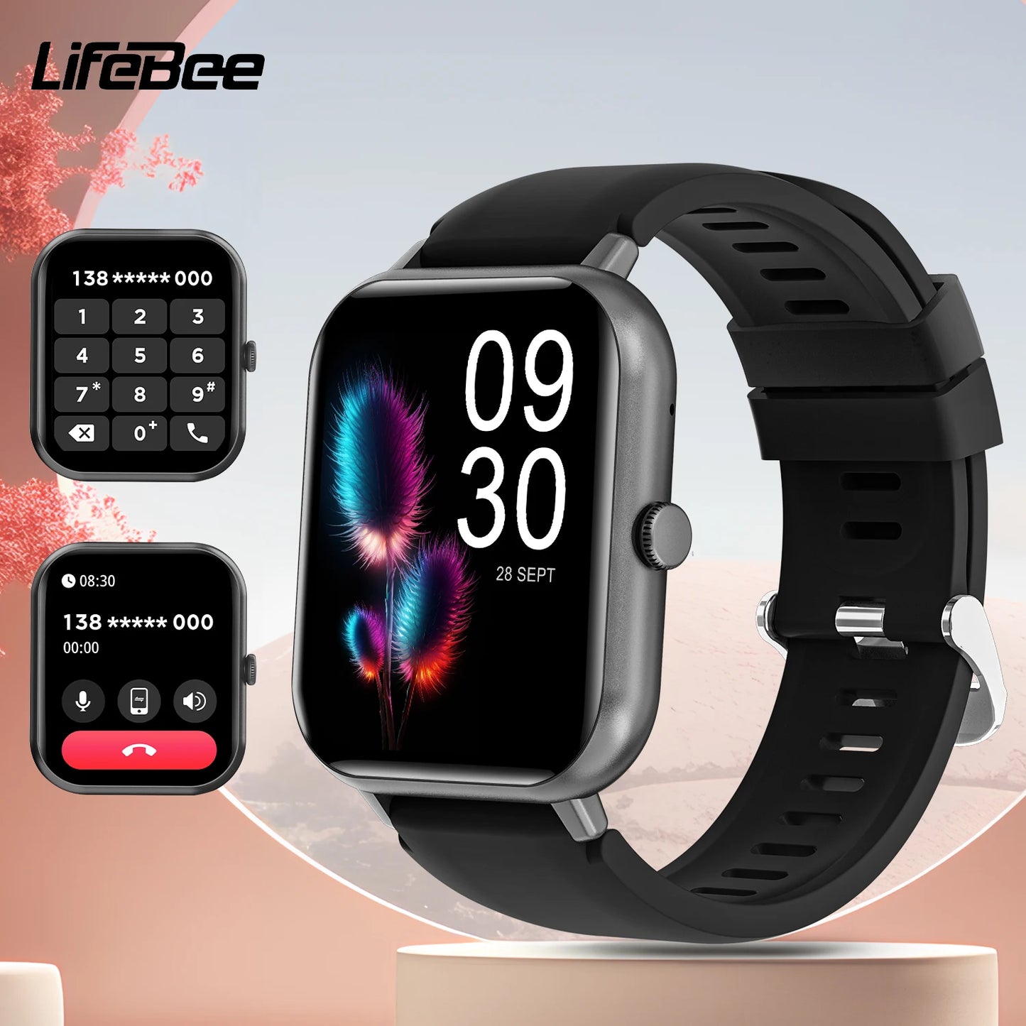 Lifebee Smart Watch Fitness Tracker With 100 Plus Sports Modes