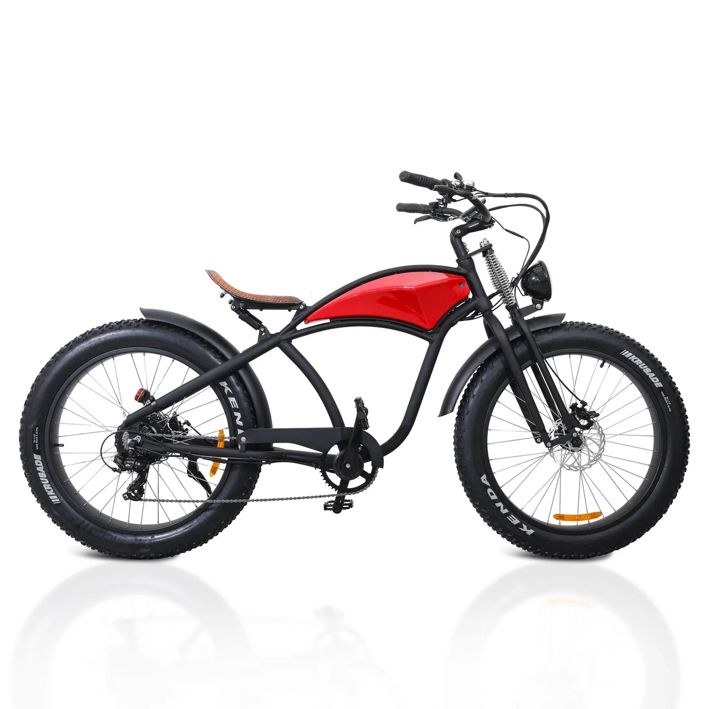Xtion Electric Mountain Bike 750W All Terrain Fat Tire Dual Suspension 48V