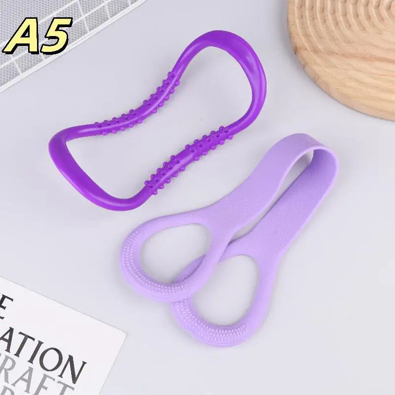 Neck Exercise Resistance Band Circle for Yoga and Fitness