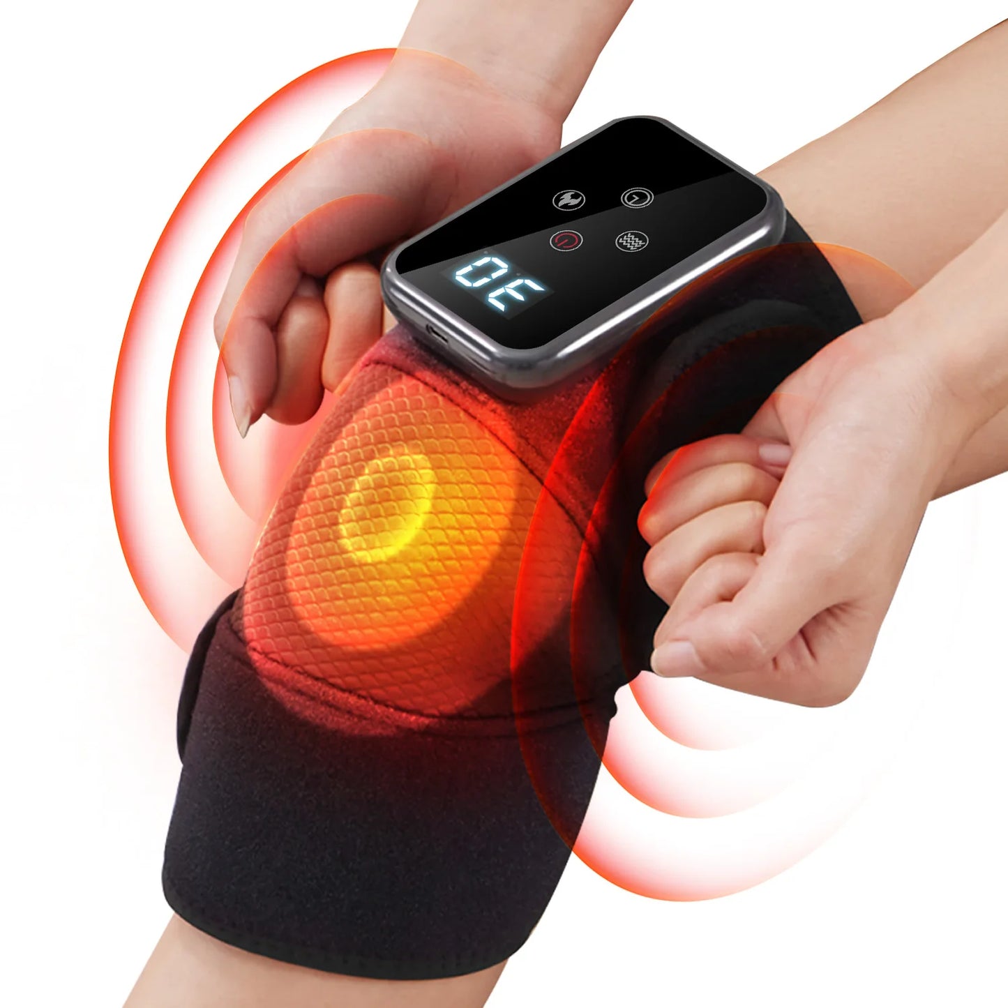 LEERCON Knee Massager With Heat And Vibration