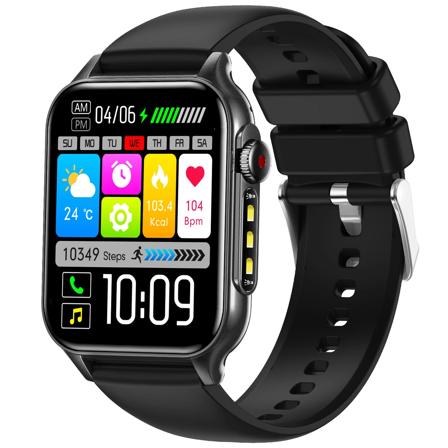 LaNikar P6 Max Smart Watch With HD Screen And Bluetooth