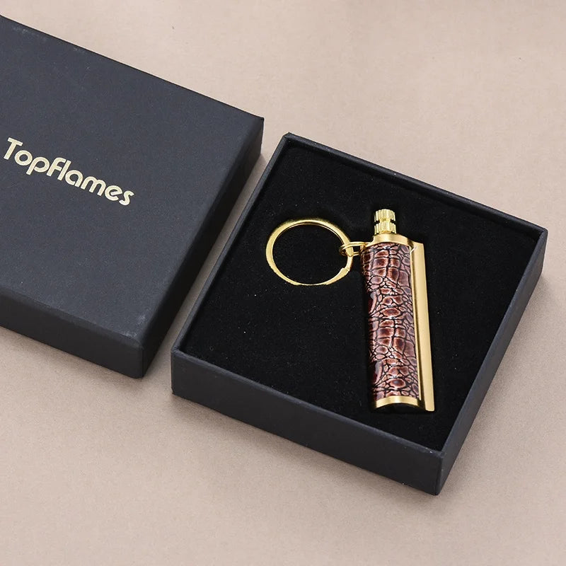 TopFlames Vintage Permanent Lighter 10000 Strikes Flint Fire Starter