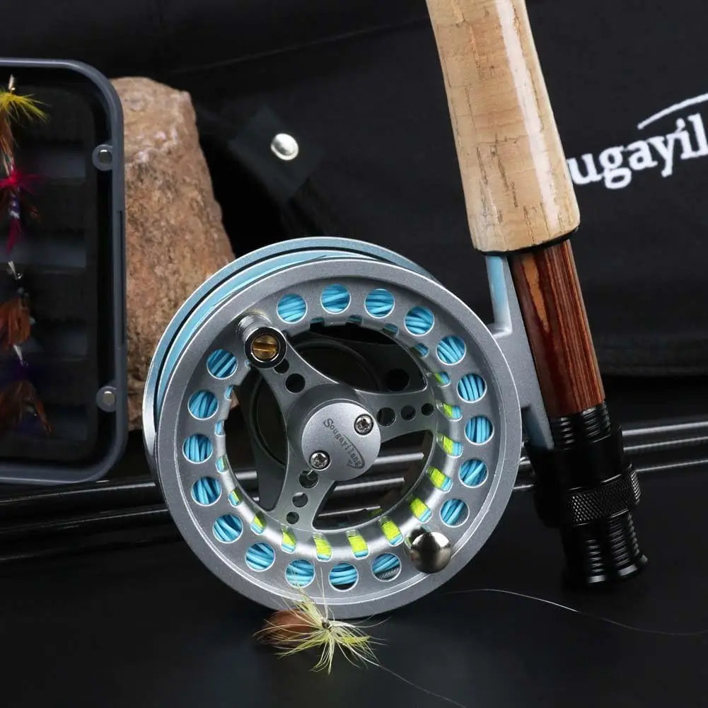 Fly Fishing Rod And Reel Combo For Saltwater Freshwater Angling
