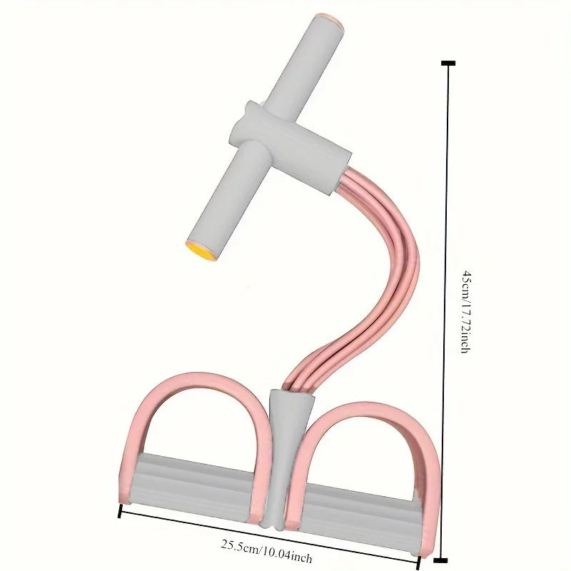 Foot Pedal Resistance Trainer With EVA Cushioned Anti-Slip Pedals