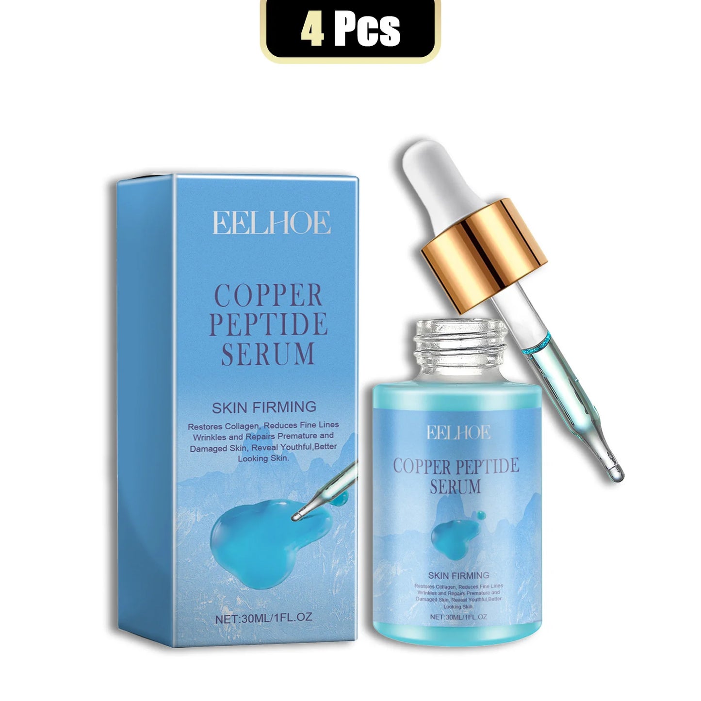 Eelhoe Copper Peptide Facial Serum For Anti-Aging Moisturizing