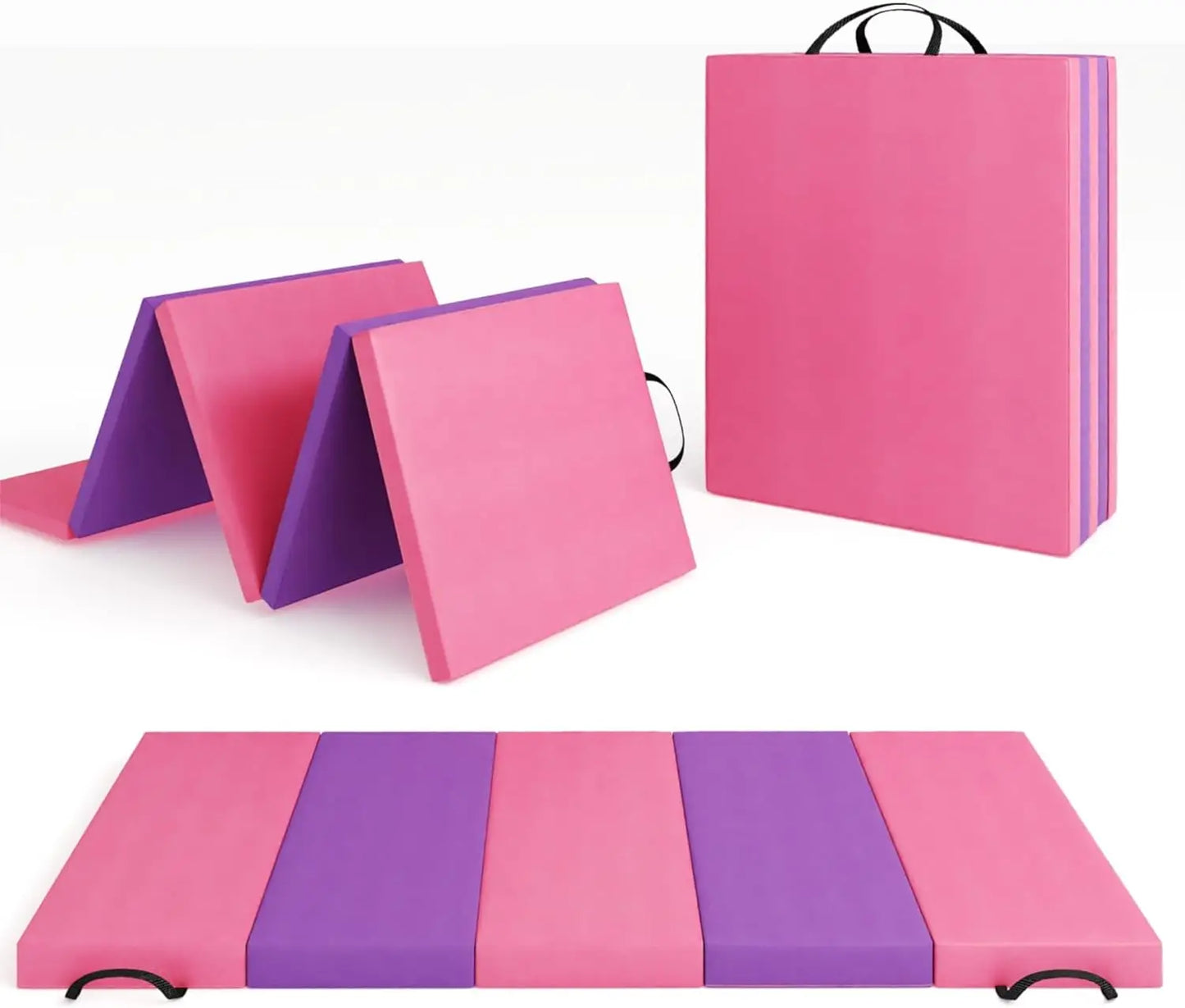 TWISTER.CK Folding Gym Mat Extra Firm High-Density Foam