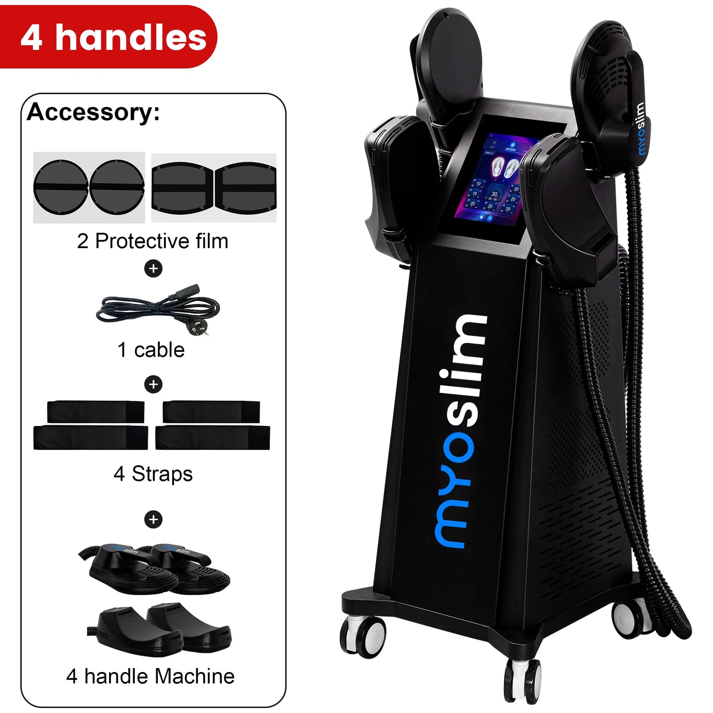 Myoslim EMS EMT Radio Frequency Body Sculpting Device Fat Burning