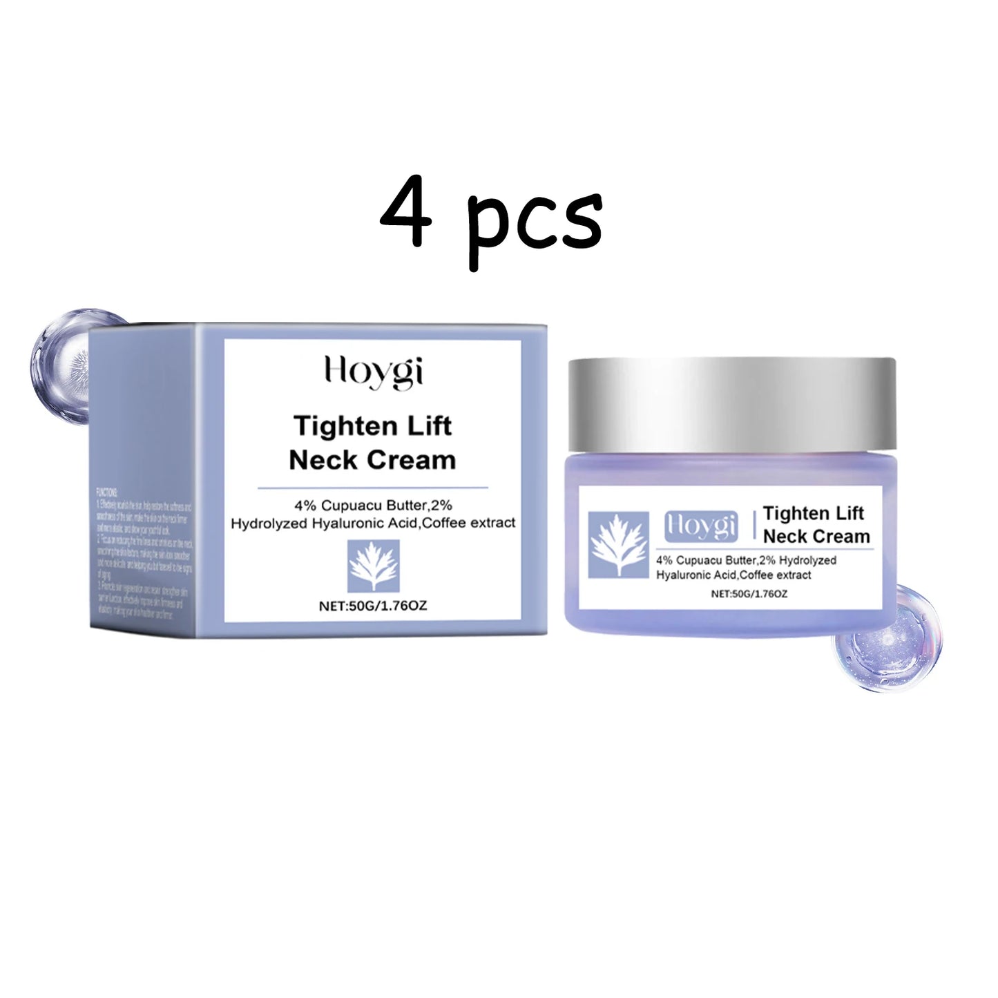 Hoygi Neck Care Cream Quick Absorbing Moisturizing Nourishing Firming Wrinkle