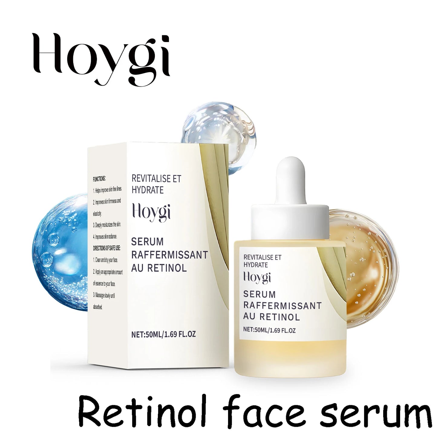 Hoygi Retinol Face Serum Gentle Moisturizing Relief For Dryness