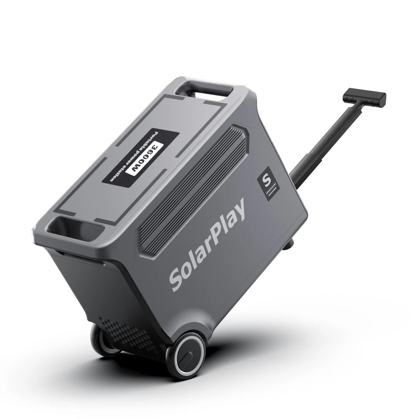 SOLARPLAY 3600W Portable Power Station With Foldable Solar Panels