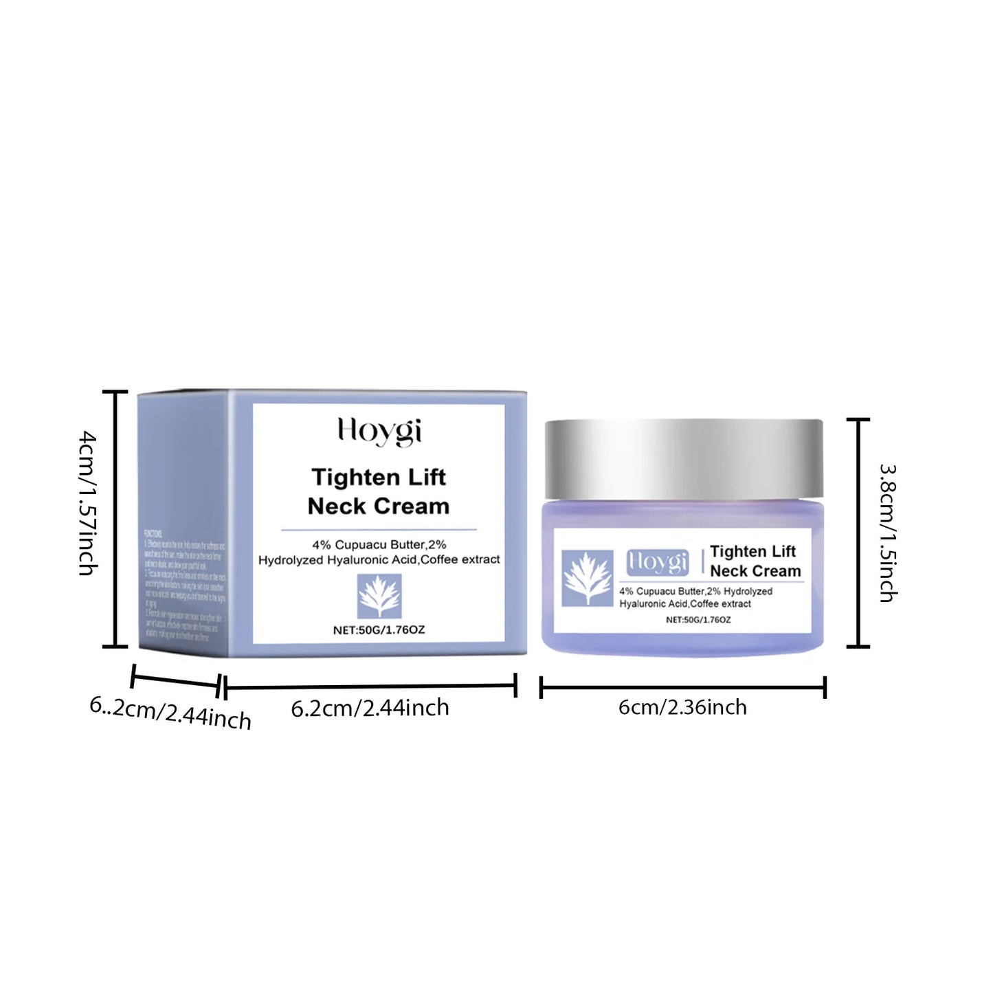 Hoygi Neck Care Cream Quick Absorbing Moisturizing Nourishing Firming Wrinkle
