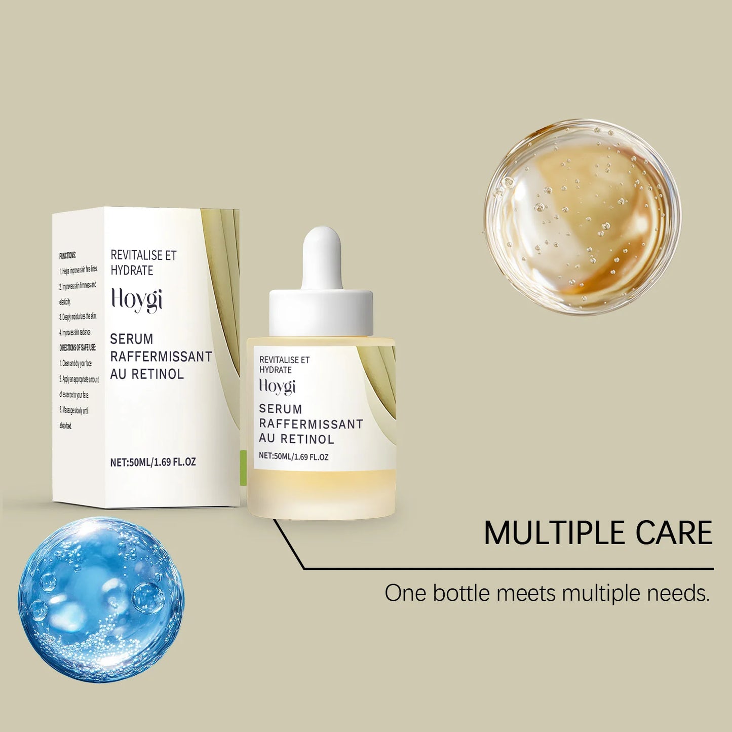 Hoygi Retinol Face Serum Gentle Moisturizing Relief For Dryness