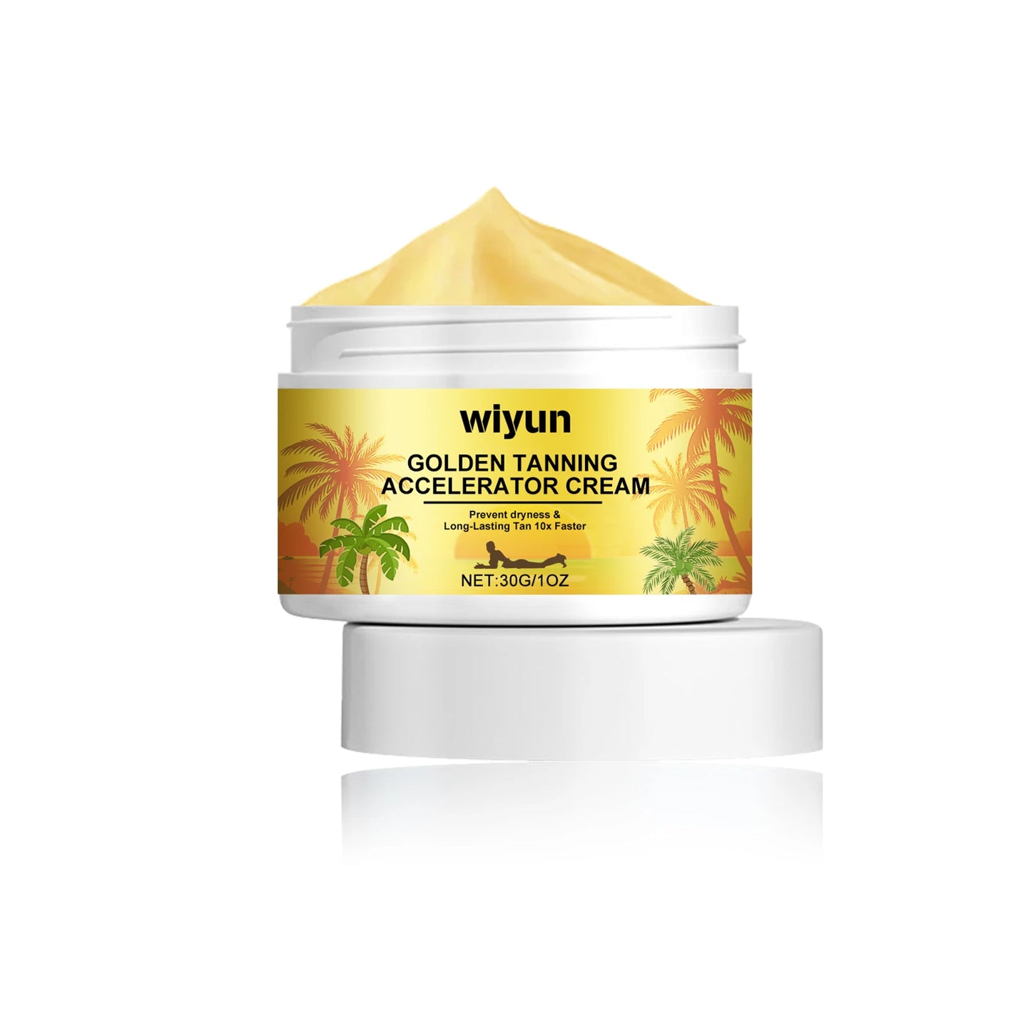WIYUN Tanning Body Cream Bronzer For Summer Outdoors Moisturizing