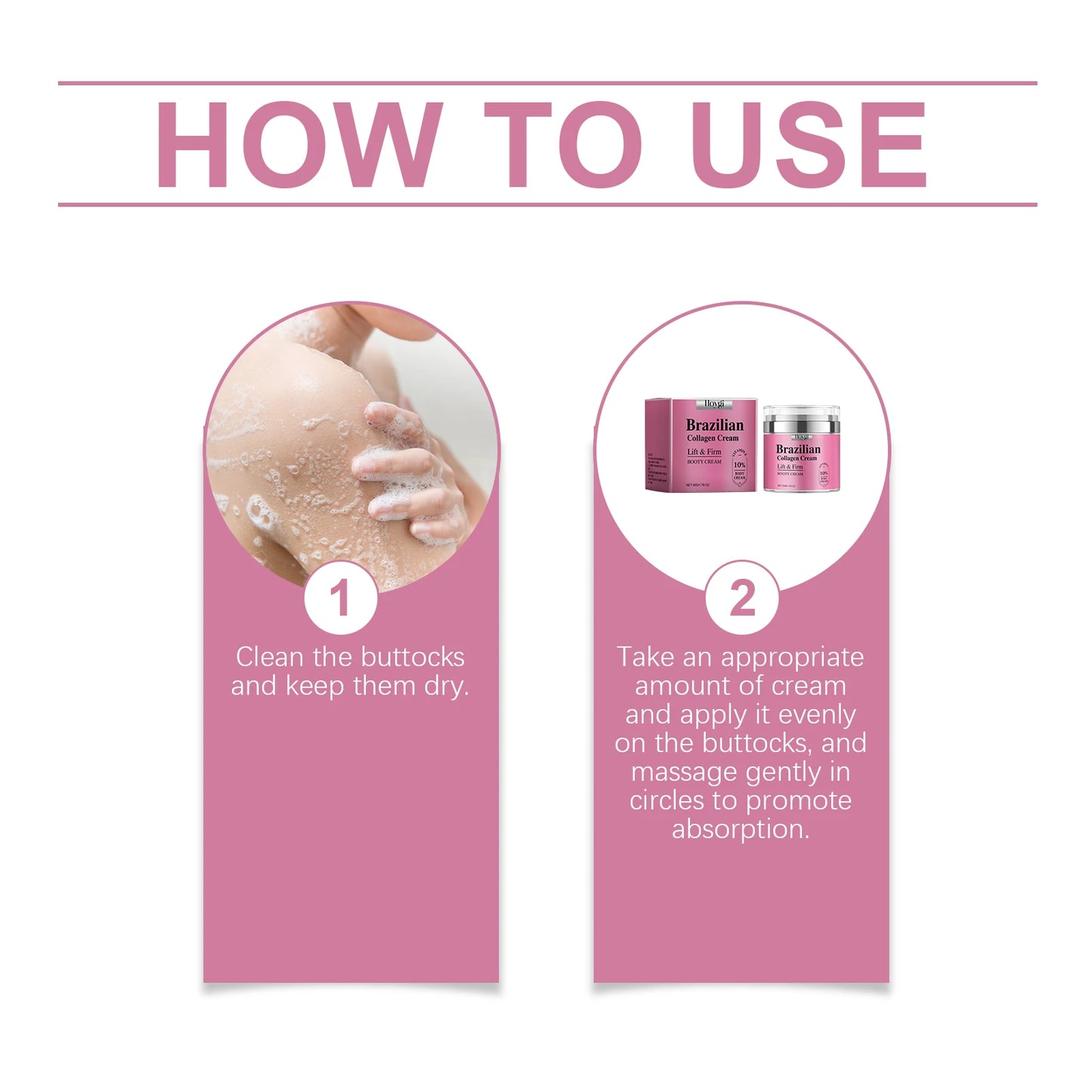 Hoygi Collagen Butt Enhancement Cream For Firming And Elasticity