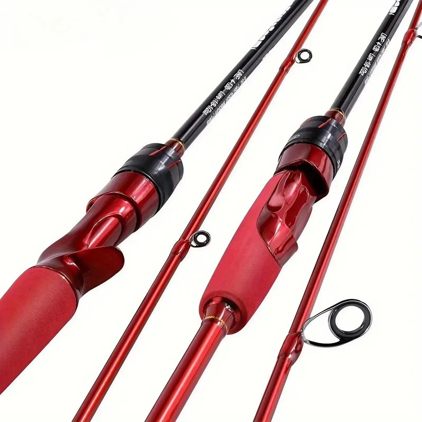 Fishing Carbon Fiber Fly Rod Ultralight With Ceramic Guide Rings