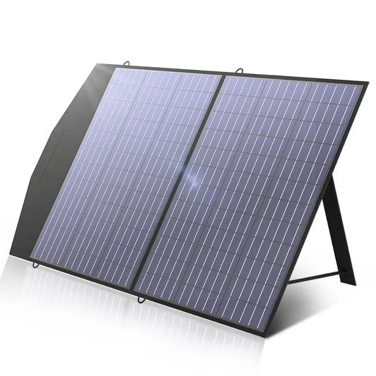 ALLPOWERS Solar Charger 18V 100W Foldable Solar Panel Suit For Portable Power Station/Generator Outdoor Travel Camping