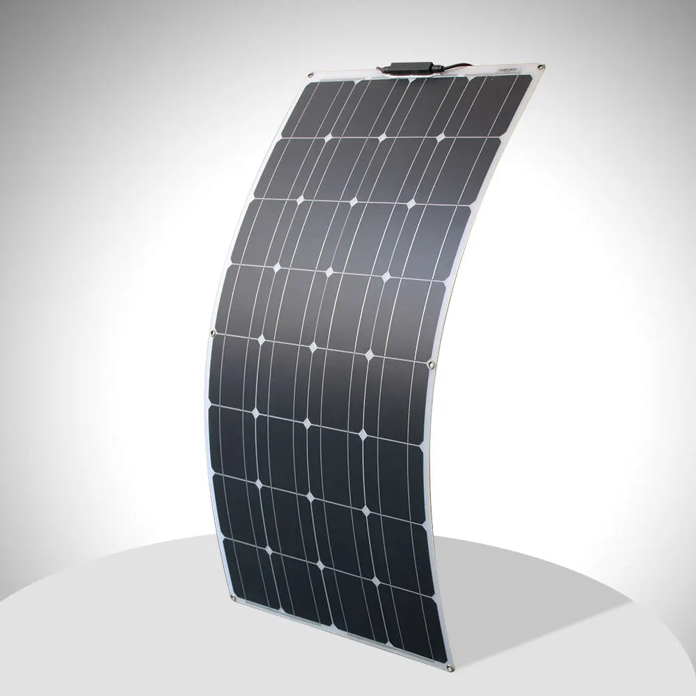 1000w flexible solar panel 12v 24v panel solar 100w monocrystalline  battery charger for rv electric car camping yacht