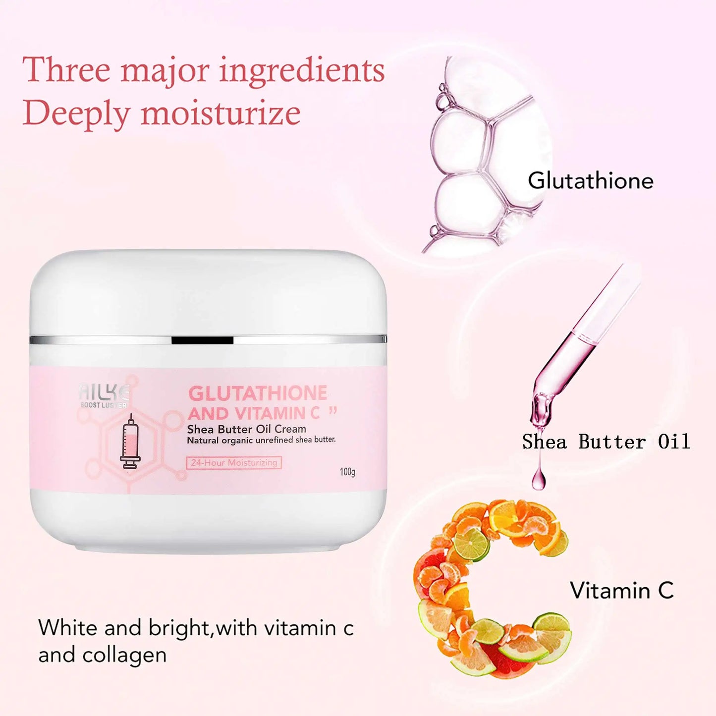 AILKE Whitening Cream For Face And Body Hydration And Repair