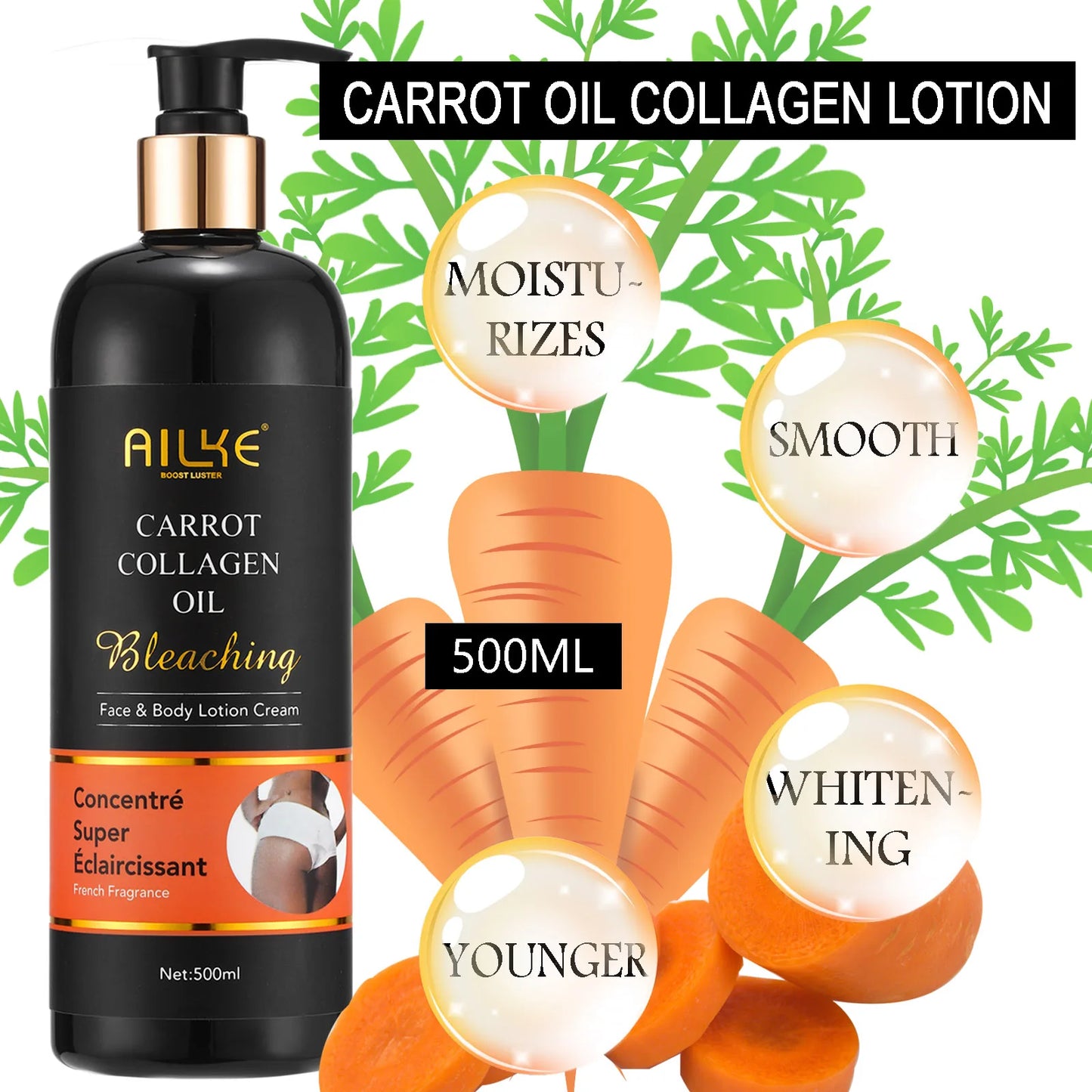 AILKE Collagen 5in1 Skin Care Kit Radiant Complexion Elixir