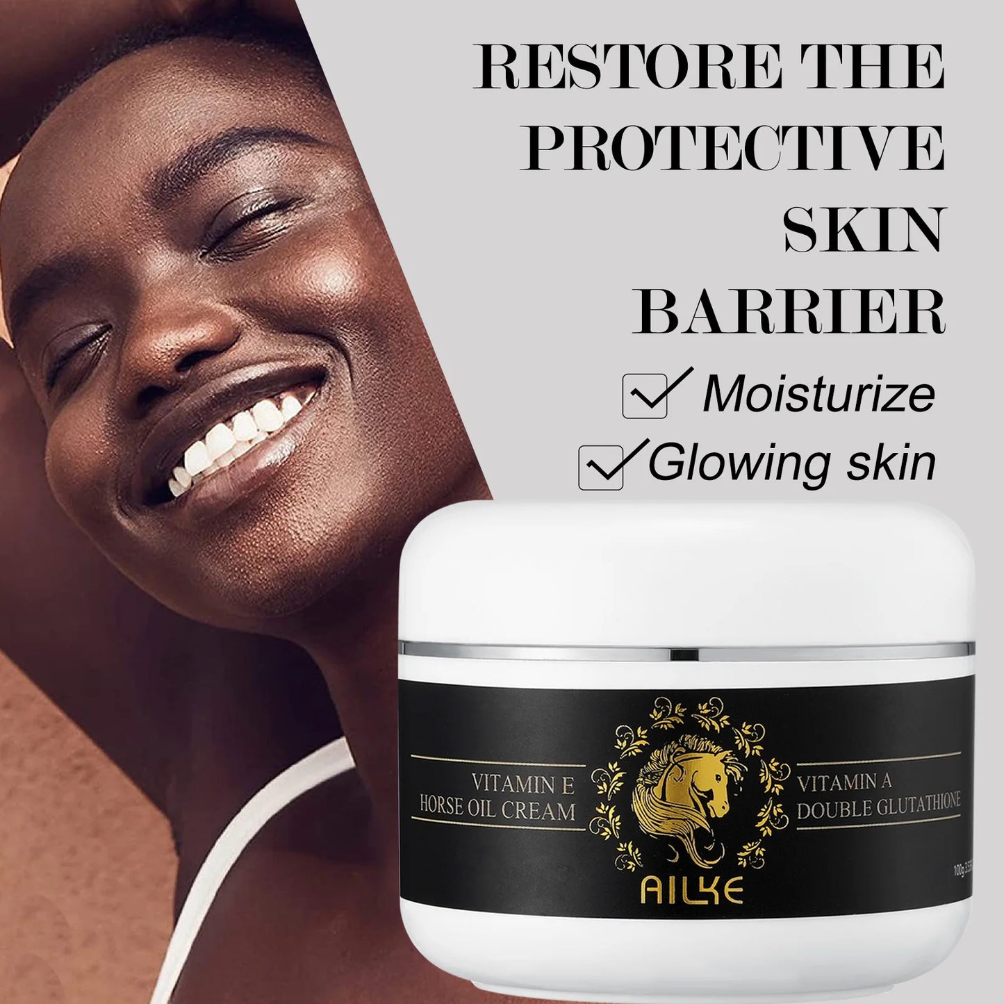 AILKE Lightening And Nourishing Cream For Normal To Dry Skin