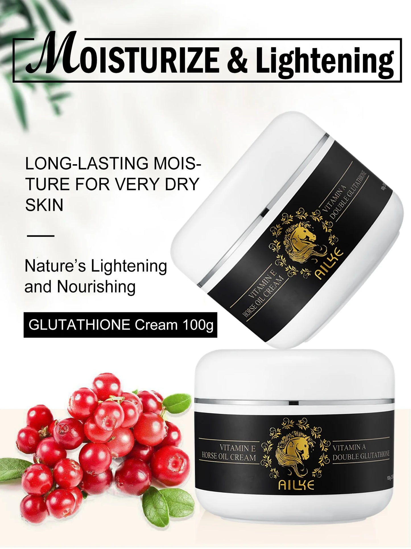 AILKE Lightening And Nourishing Cream For Normal To Dry Skin