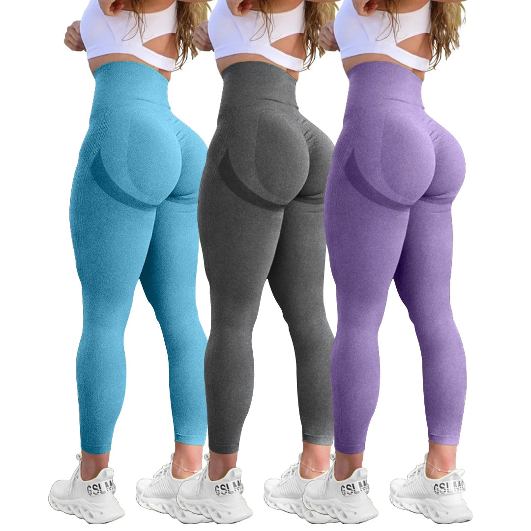 Women's Seamless Yoga Pants Leggings For Active Fitness