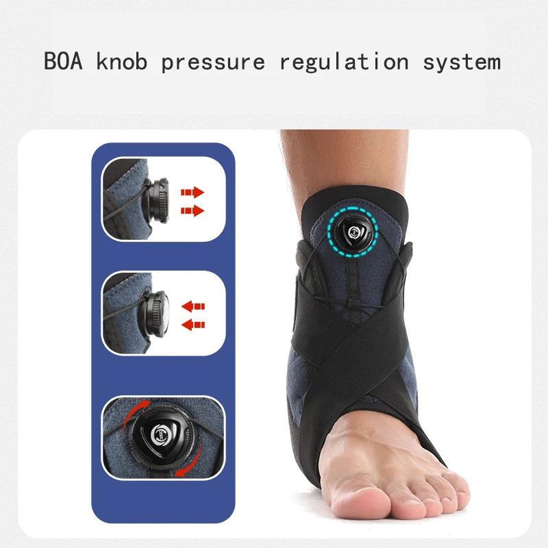 ZMHTDREAM Ankle Brace With Side Stabilizers For Sprained Ankles