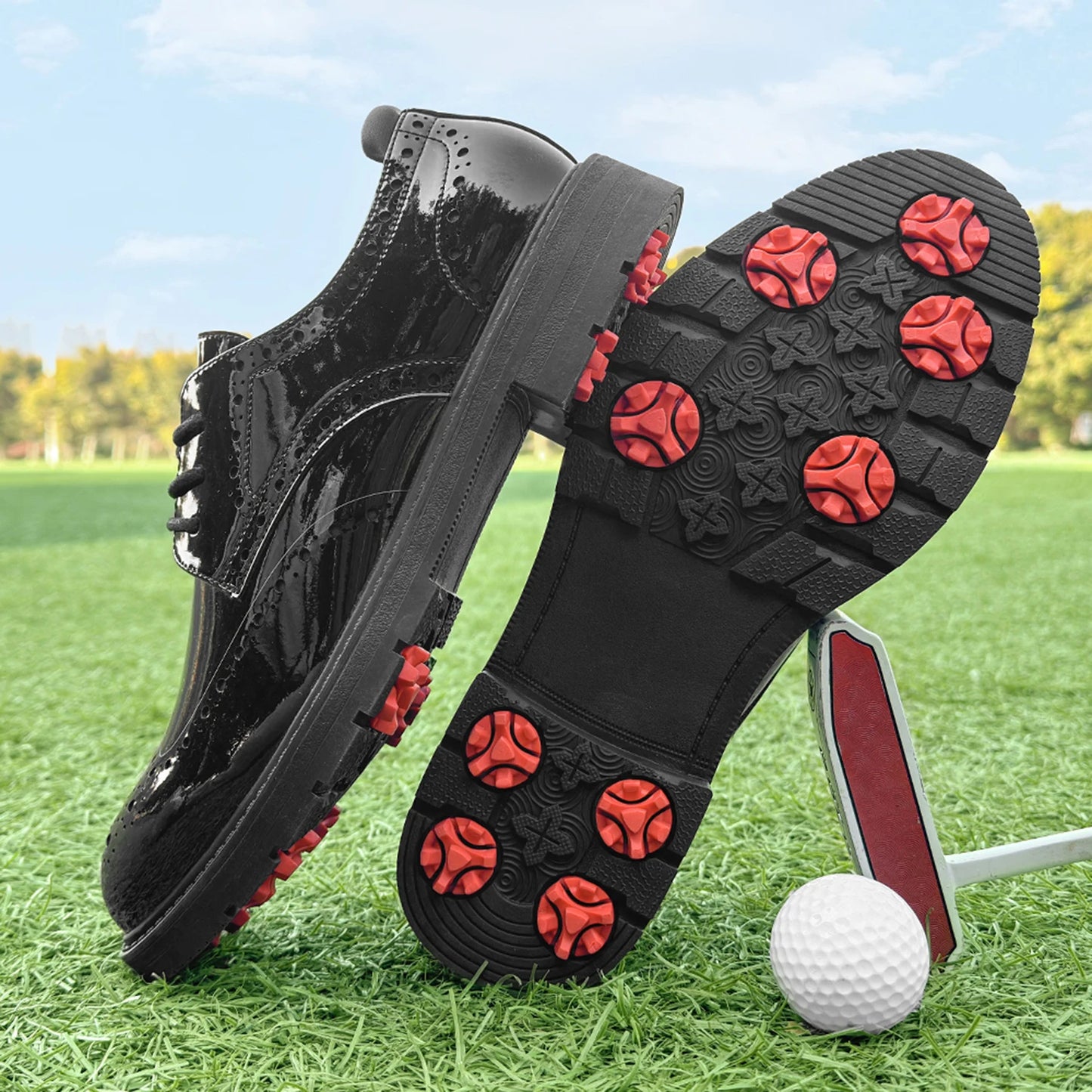Zakey Men Classic Golf Shoes For Comfortable Walking