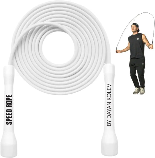 PVC Adjustable Speed Jump Rope for Cardio Fitness and Boxing