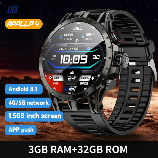 LOKMAT APPLLP 4 Android Smartwatch With 4G AMOLED Camera