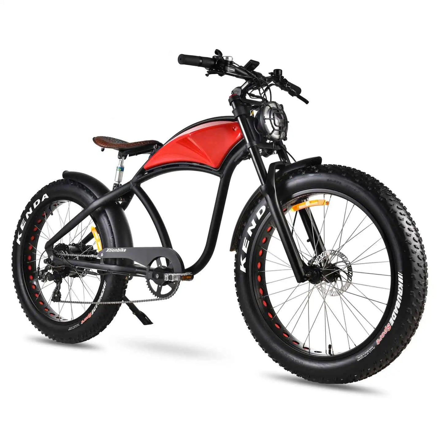 Xtion Electric Mountain Bike 750W All Terrain Fat Tire Dual Suspension 48V