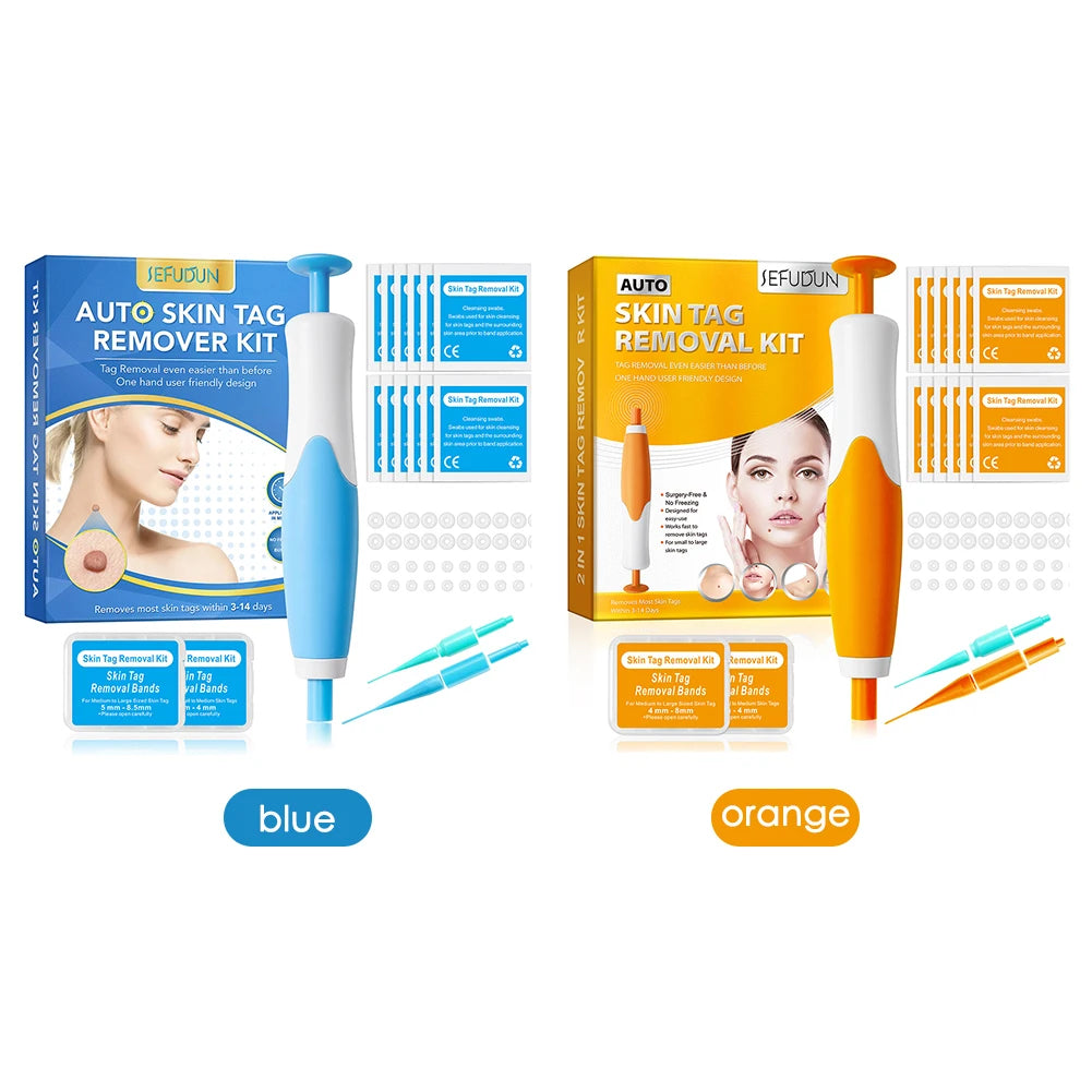 Rubber Ring Face Mole Removal Tool Kit For Safe Painless Wart Removal