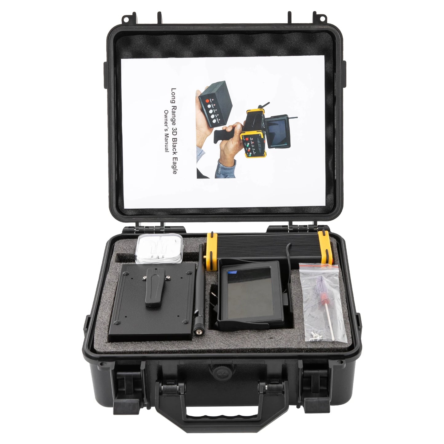 Long Distance Metal Detector With LCD Screen Cordless Gold Silver