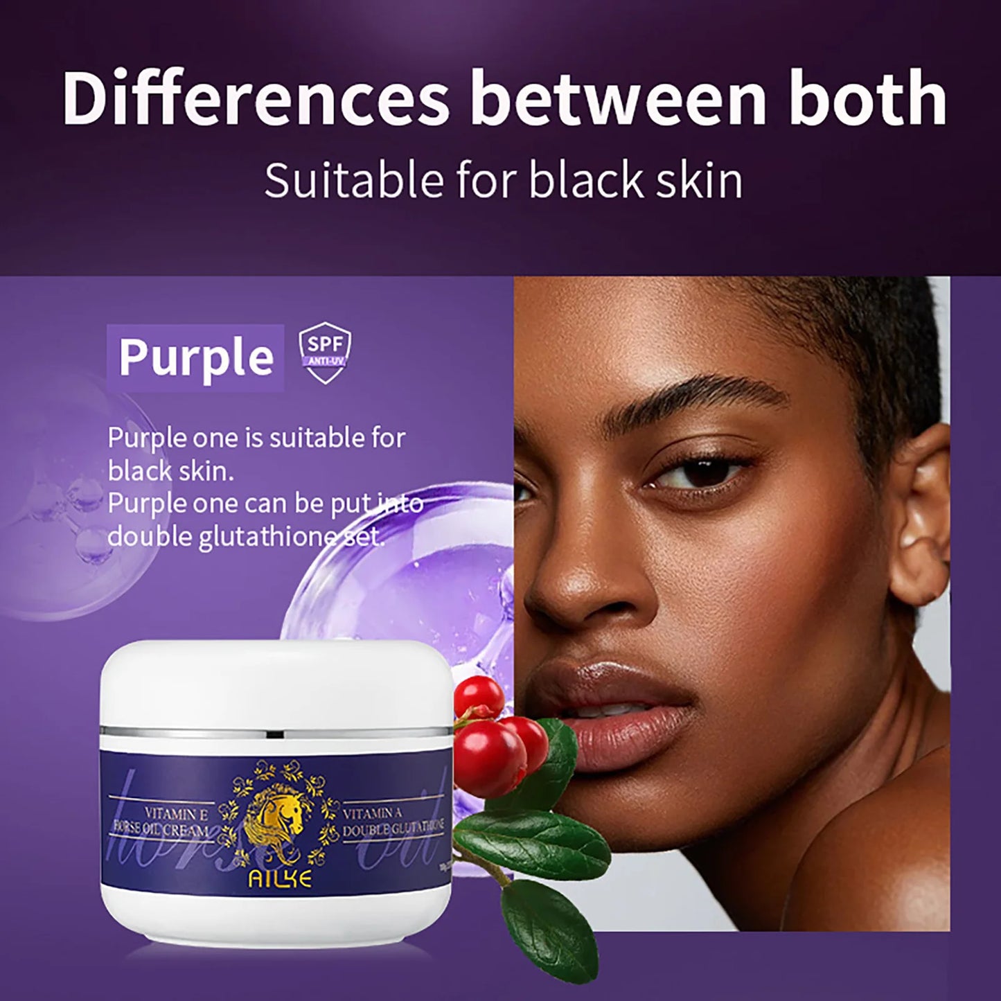 AILKE Nourishing Brightening Cream For Body And Face With Glutathione