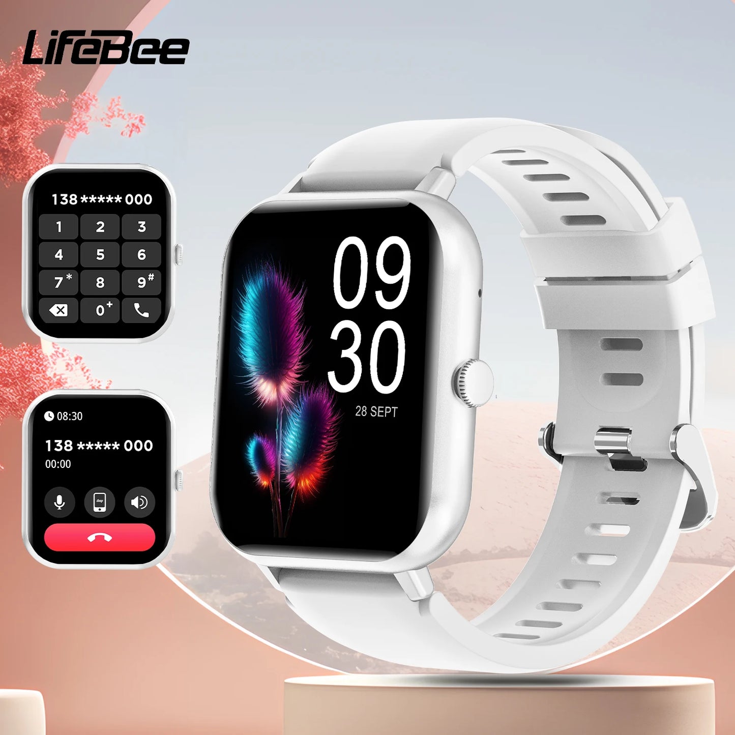 Lifebee Smart Watch Fitness Tracker With 100 Plus Sports Modes