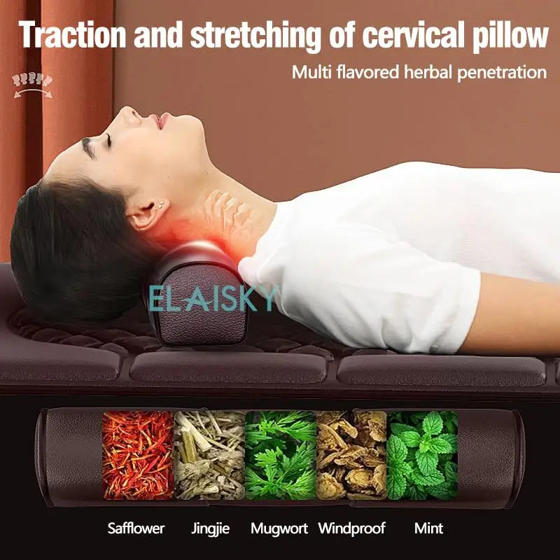 ELAISKY Full Body Massage Cushion Infrared Heating