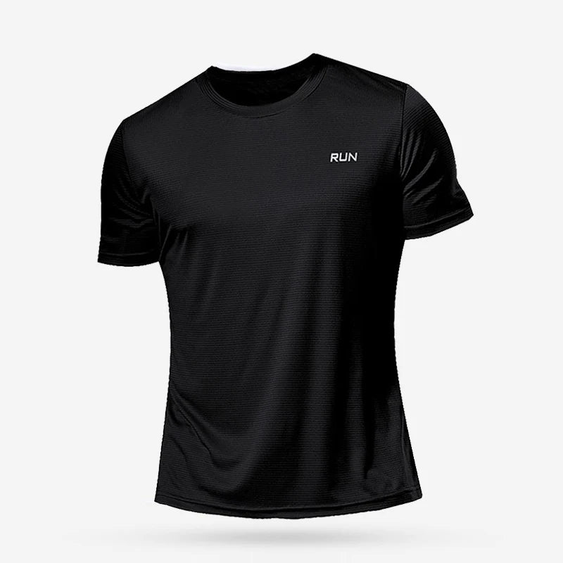 Quick Dry Men's Running T Shirt Breathable Gym Top Summer