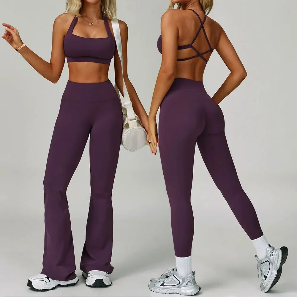 Sweltering Women's 2 Piece Tracksuit Set Yoga Fitness Wear