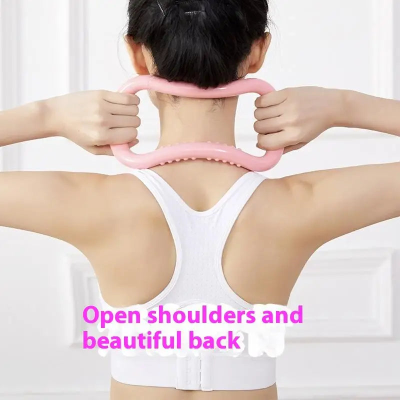 Neck Exercise Resistance Band Circle for Yoga and Fitness