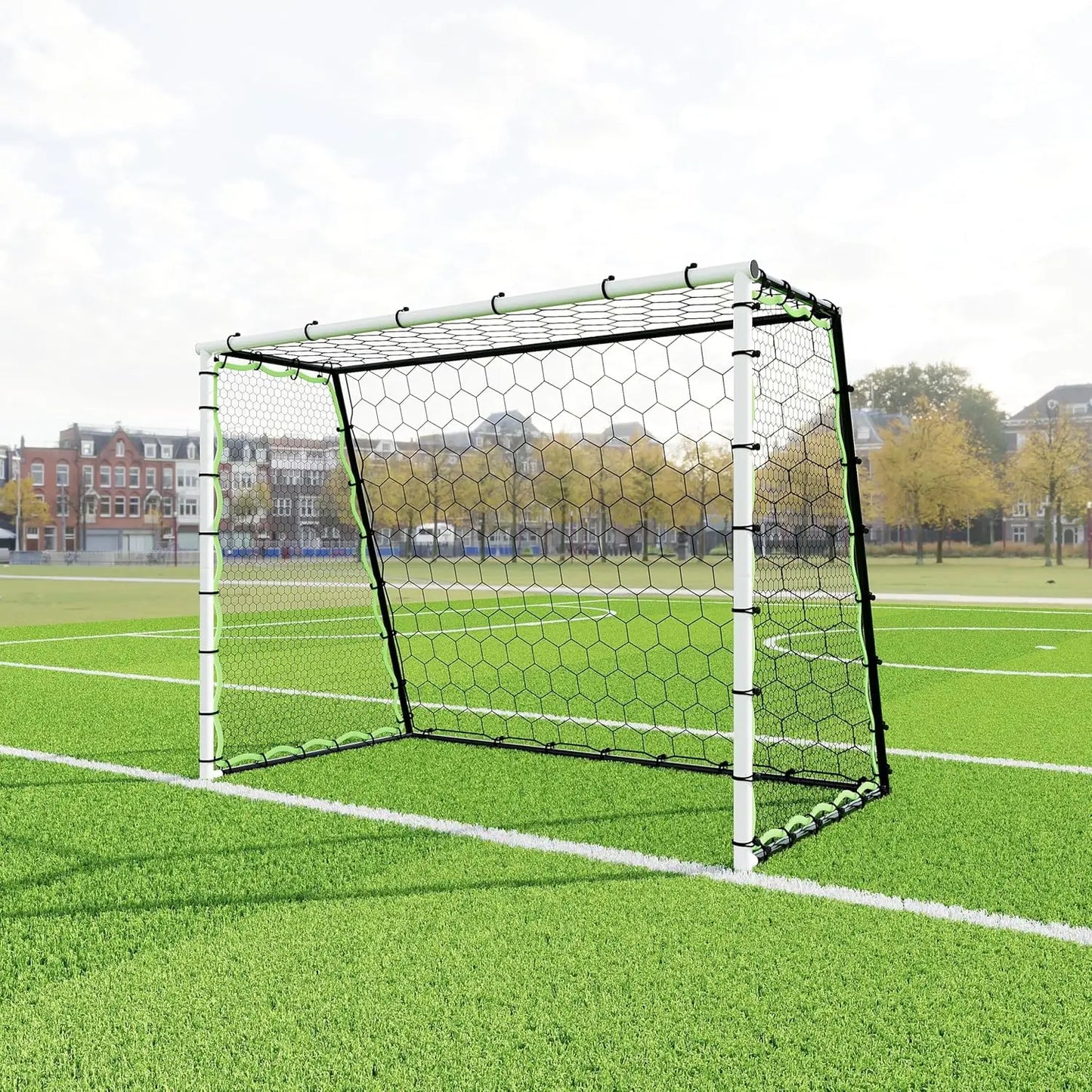 HiMISS 3in1 Soccer Goal Rebounder Net For Training