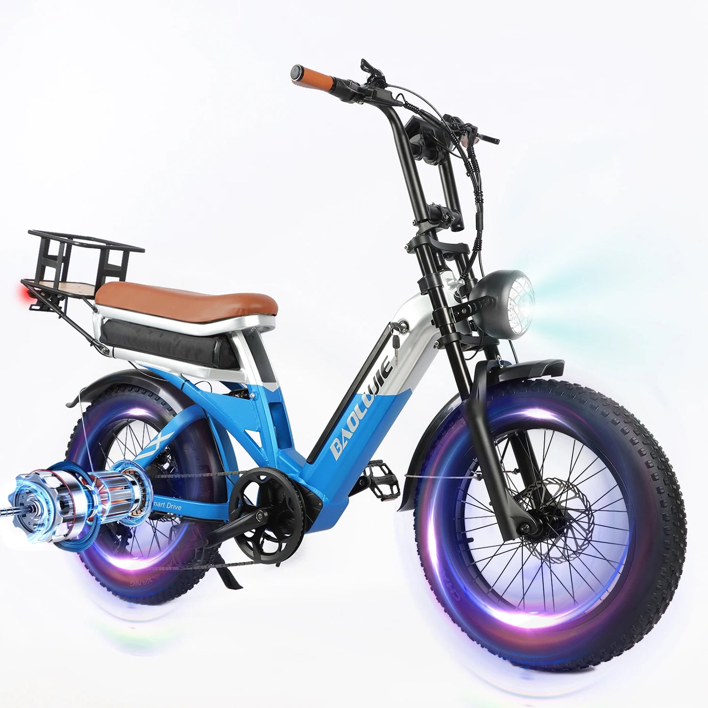 Baolujie DM01 Electric Bike 2000W 60V 30Ah Battery