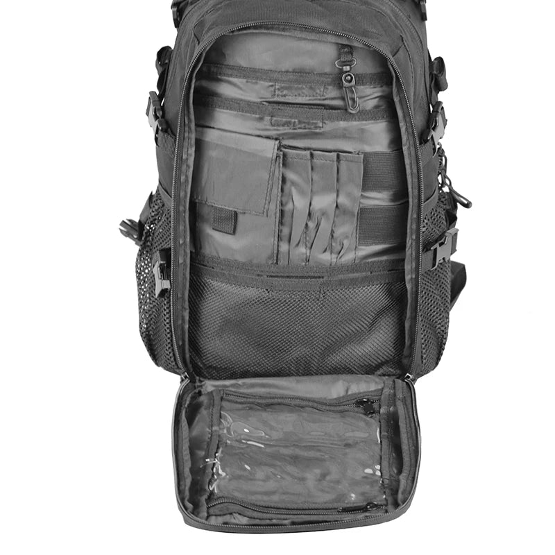 LQARMY Tactical Molle Backpack For Outdoor Travel And Hiking