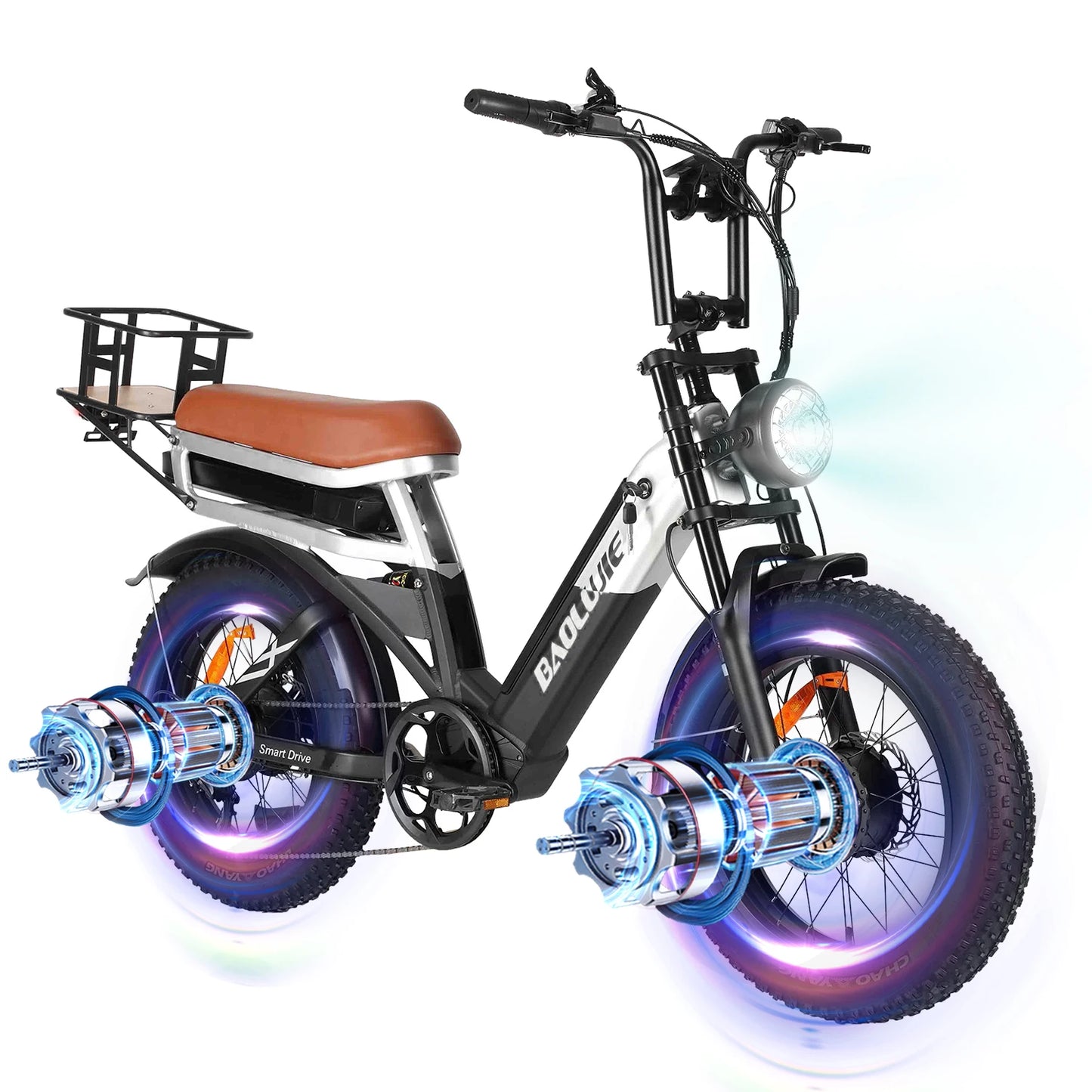 Baolujie DM01 Electric Bike 2000W 60V 30Ah Battery