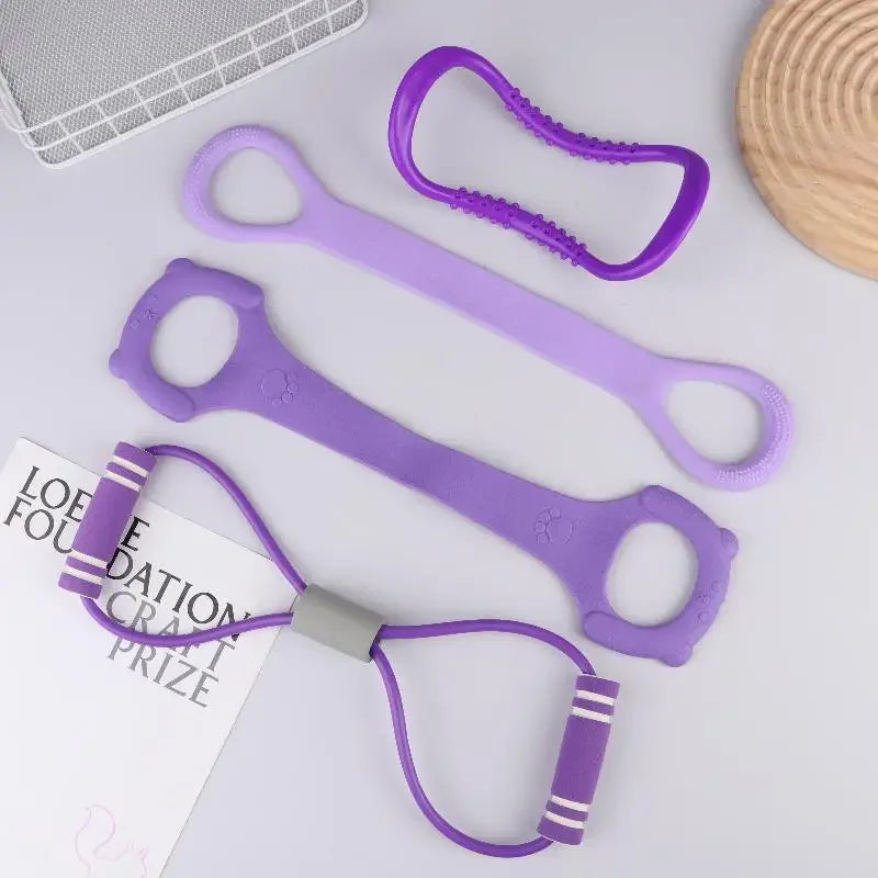 Neck Exercise Resistance Band Circle for Yoga and Fitness