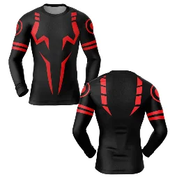 Anime Jujutsu Kaisen Sukuna 3D Print Compression T Shirt