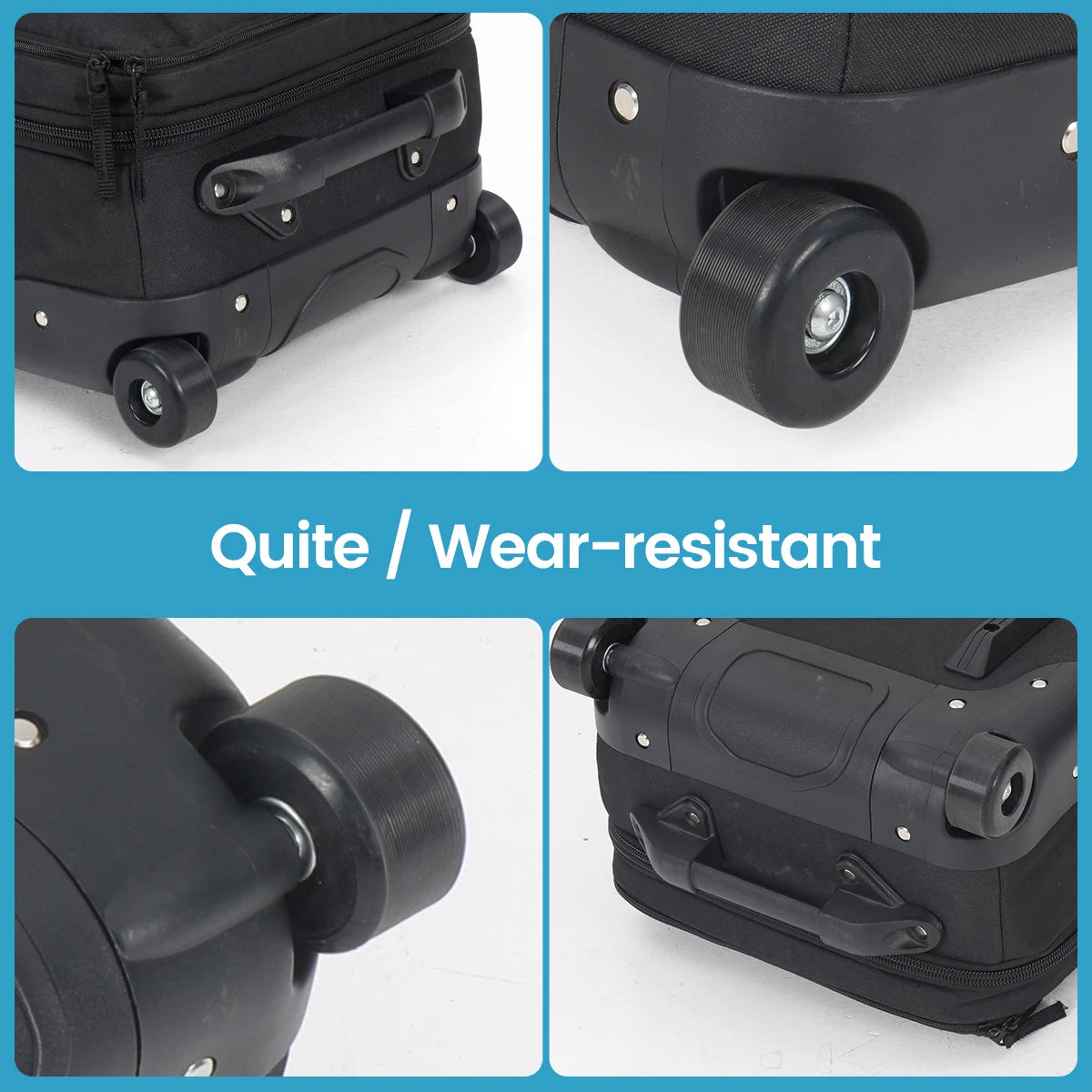 Ski And Snowboard Wheeled Bag Carrier For Winter Sports