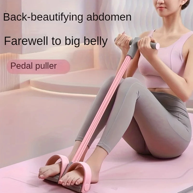 Foot Pedal Resistance Trainer With EVA Cushioned Anti-Slip Pedals