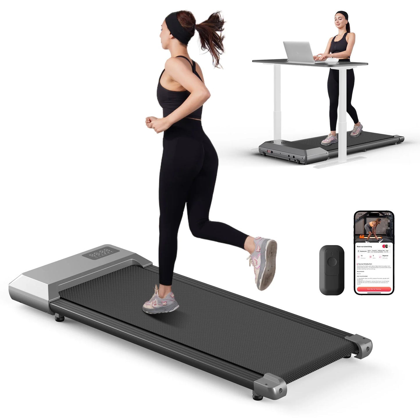 NONEDriving 2.5 HP Home Treadmill for Walking and Running