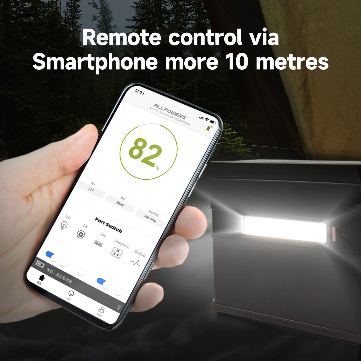 ALLPOWERS S300 Portable Power Station for Travel Camping
